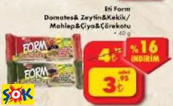 ETİ FORM DOMATES&ZEYTİN&KEKİK / MAHLEP&ÇİYA&ÇÖREKOTU 40G